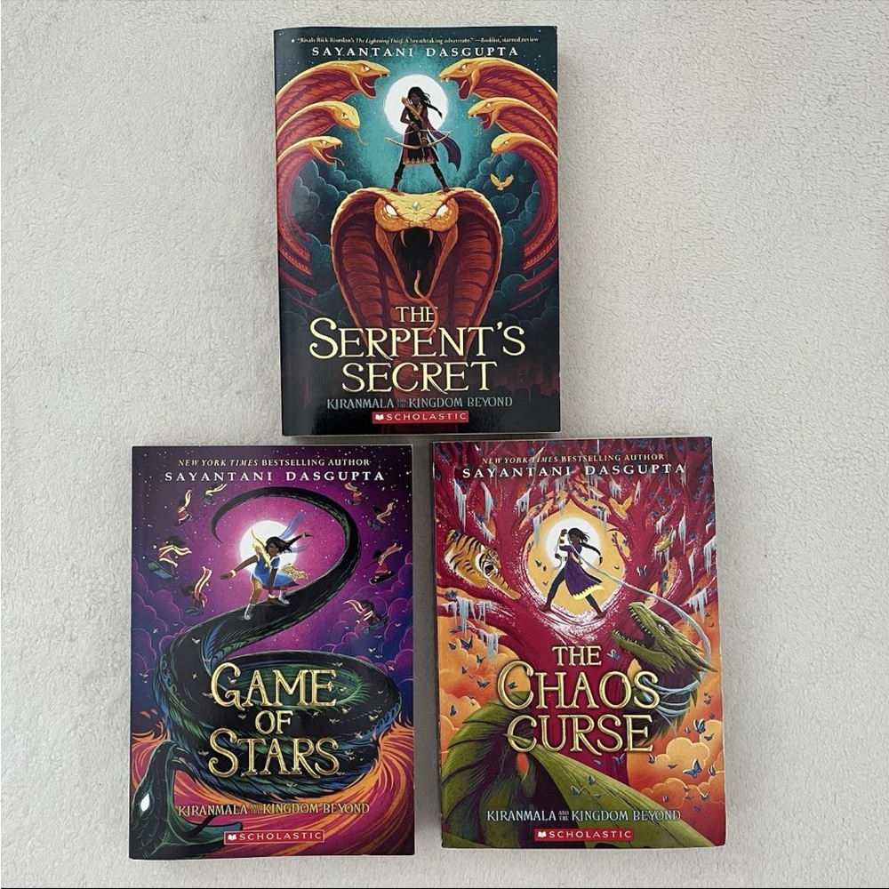 Kiranmala and the Kingdom Beyond Book Set Books 1-3 Scholastic Serpent’s Secret